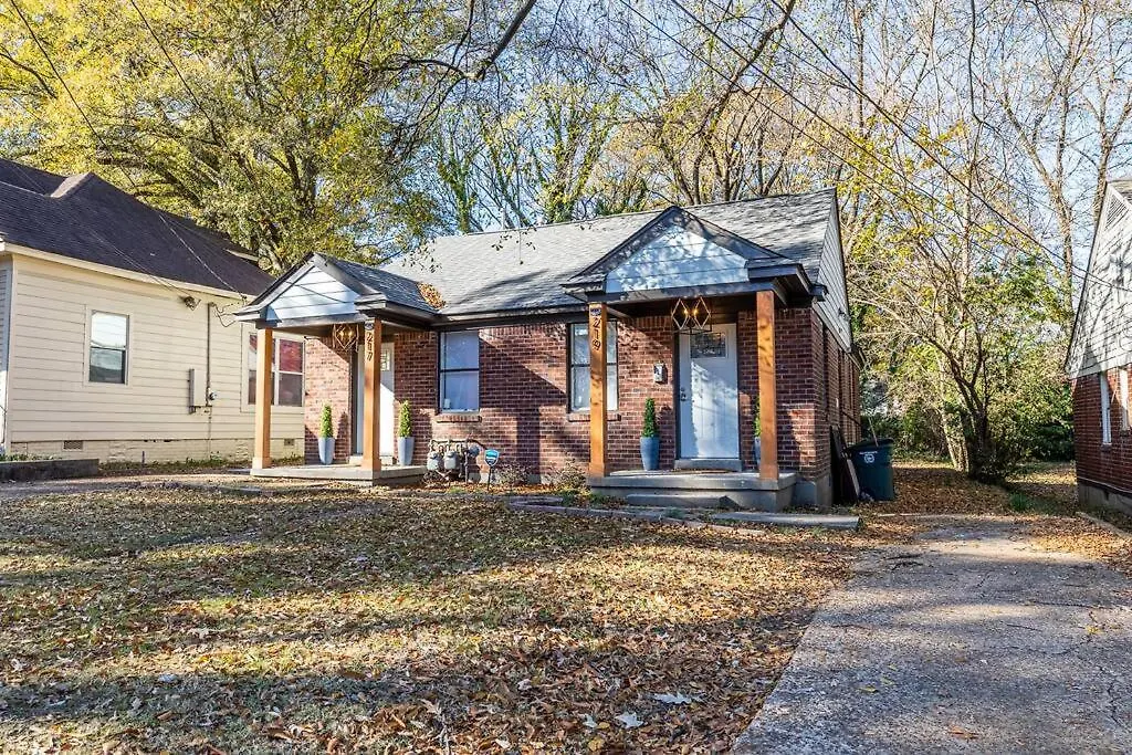 Retro 1Br For 4 With King Bed Near Zoo And Liberty Bowl Lägenhet Memphis